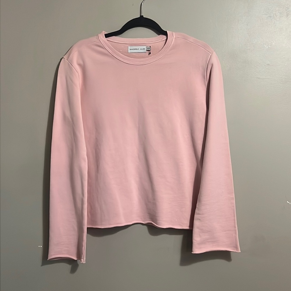 Sincerely Jules Vera Crew Neck Cotton Sweater XXS